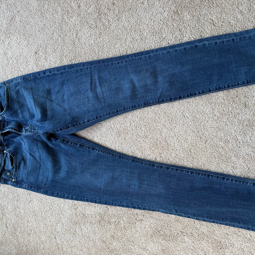 Liverpool Men's Slim Straight Jeans in Dark Indigo